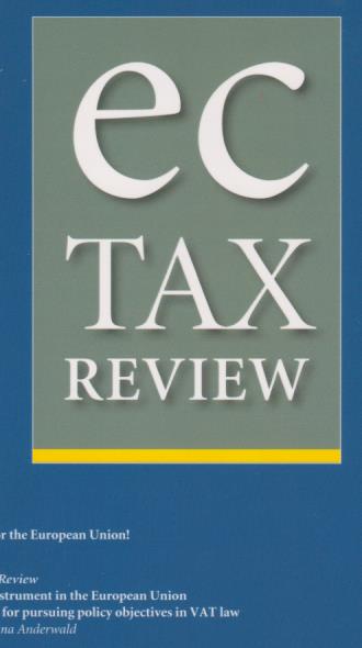 EC Tax Review: Volume 32, Issue 6, December, 2023