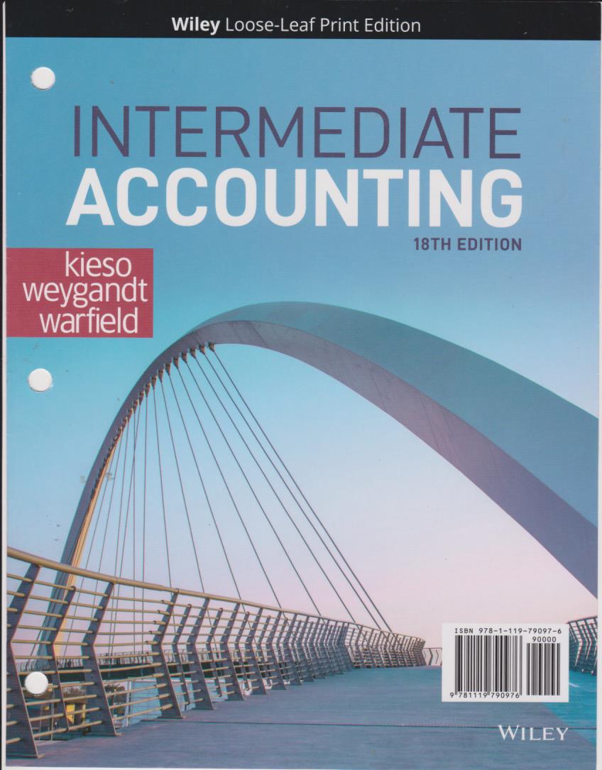 Intermediate Accounting, 18th Edition (Book 3)
