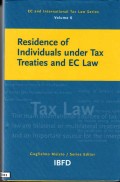 Residence of Individuals Under Tax Treaties and EC Law