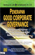 Penerapan Good Corporate Governance : Mengesampingkan Hak-Hak Istimewa Demi Kelangsungan Usaha