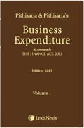Business Expenditure - Volume 1