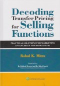 Decoding Transfer Pricing for Selling Functions