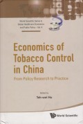 Economics of Tobacco Control in China: From Policy Research to Practice