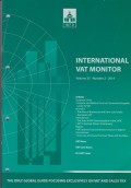International VAT Monitor Vol. 25 No. 2 - 2014