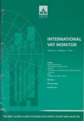International VAT Monitor Vol. 25 No. 3 - 2014