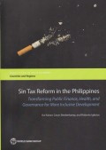 Sin Tax Reform in the Philippines: Transforming Public Finance, Health, and Governance for More Inclusive Development