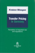 Transfer Pricing in Germany: Translation of Important Law and Regulations