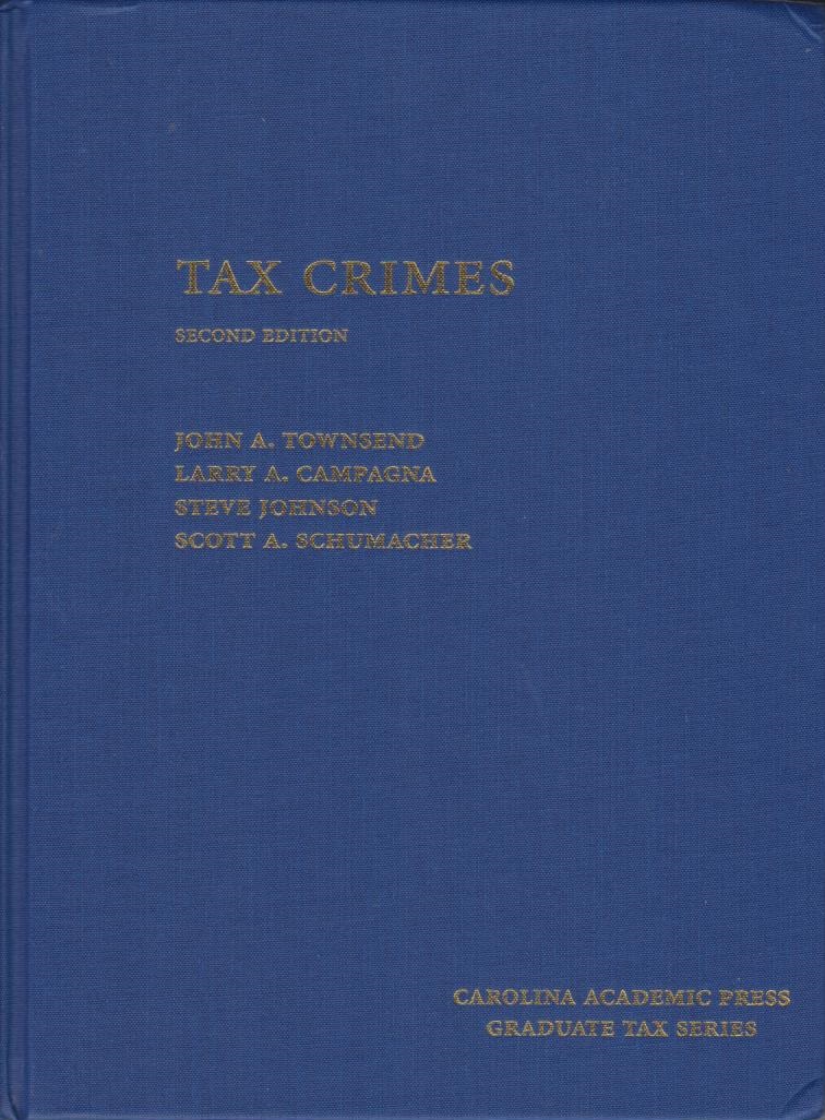 Tax Crimes Second Edition