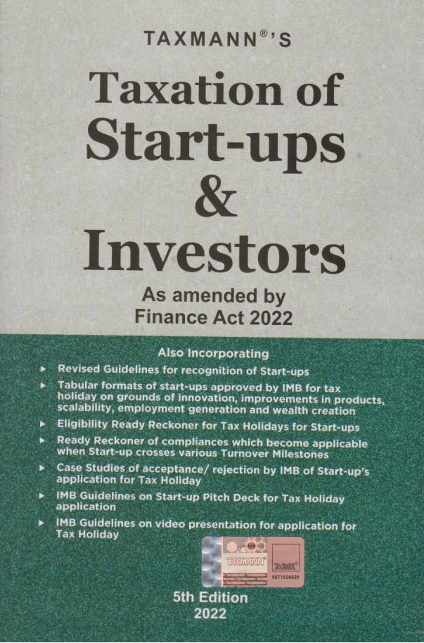 Taxation of Start-ups & Investors 5th Edition