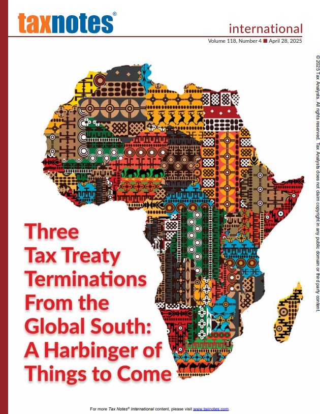 Tax Notes International: Volume 118, Number 4, Apr 28, 2025