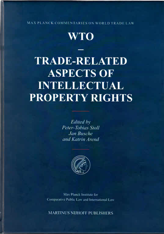 Cover WTO-Trade-Related Aspects of Intellectual Property Rights