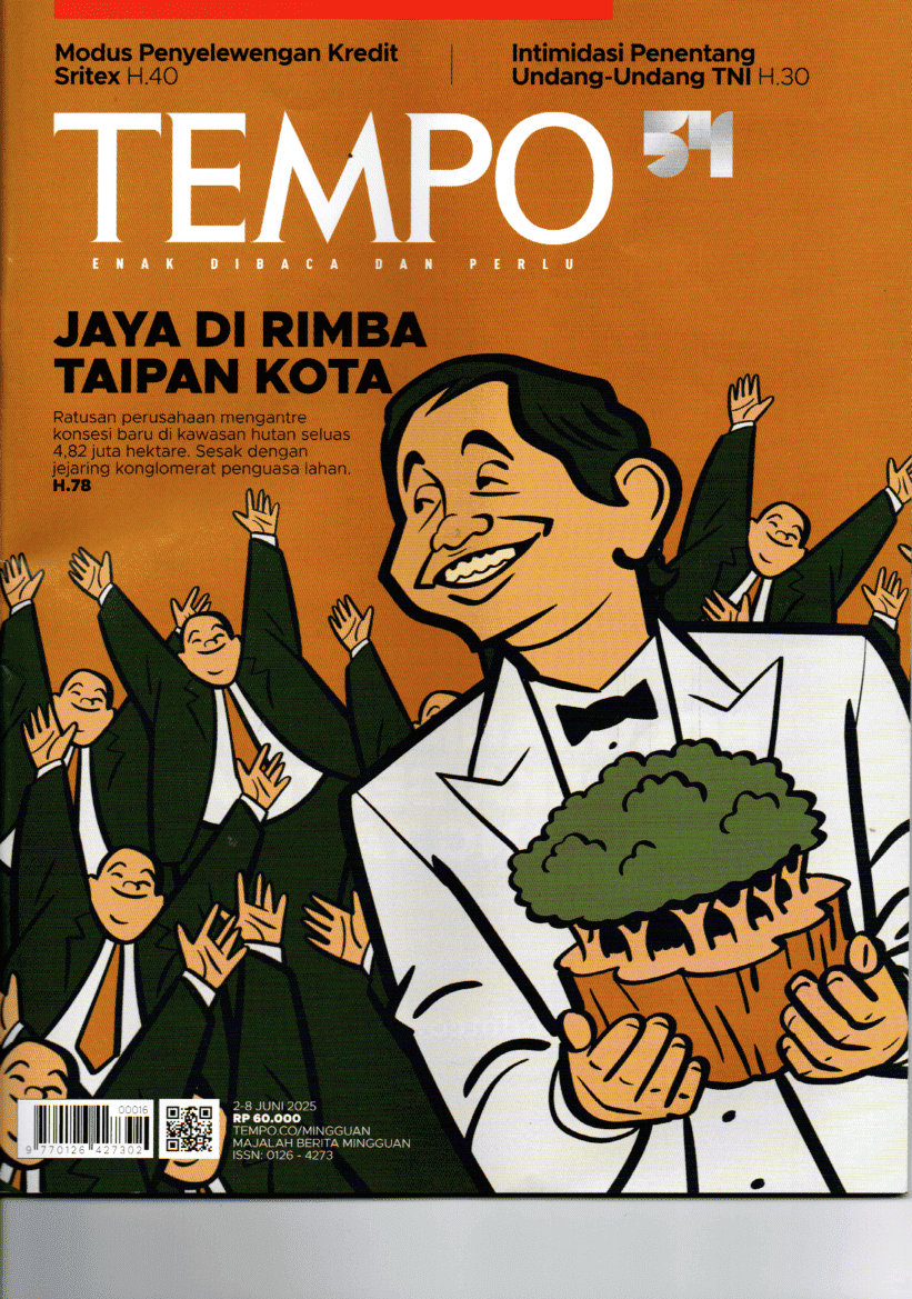 Cover Tempo: 2 - 8 Juni 2025