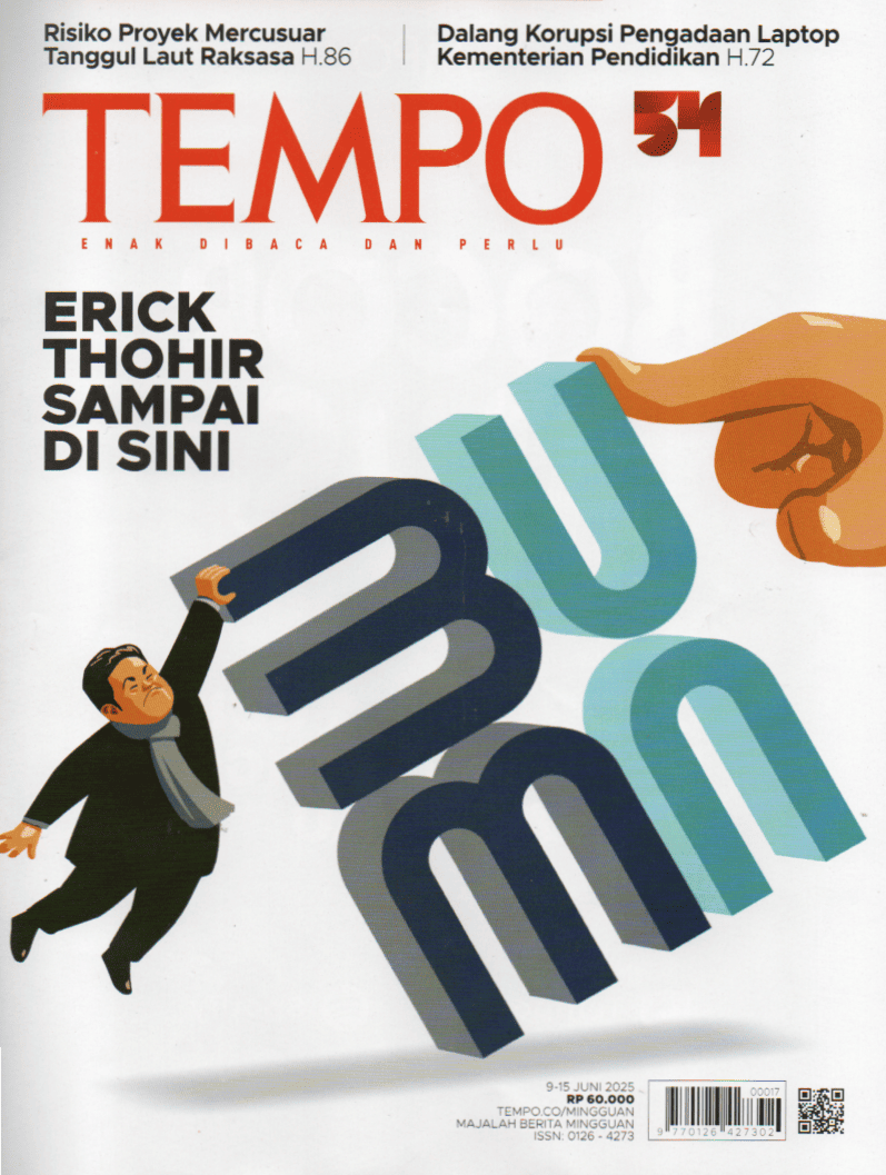 Cover Tempo: 9 - 15 Juni 2025