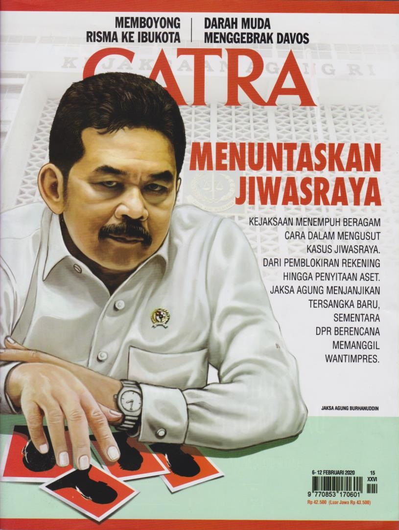 Cover Gatra XXVI 15, 6 - 12 Februari 2020