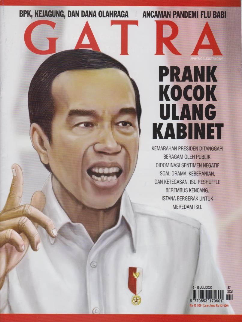 Cover Gatra XXVI 37, 9 - 15 Juli 2020
