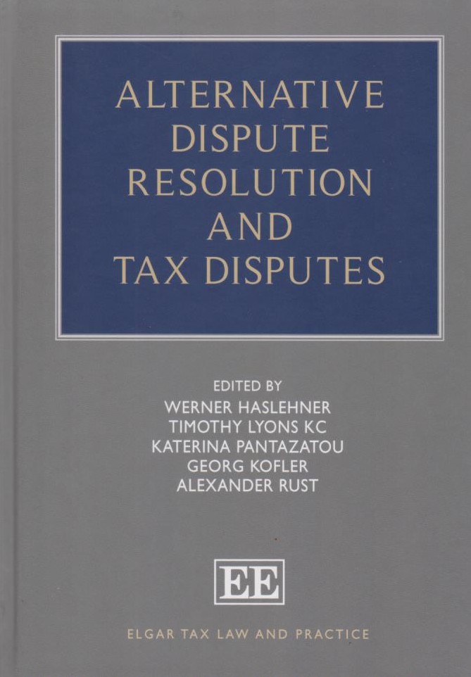 Cover Alternative Dispute Resolution and Tax Disputes