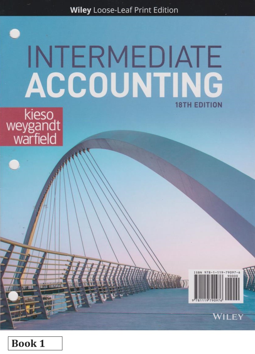 Cover Intermediate Accounting, 18th Edition (Book 1)