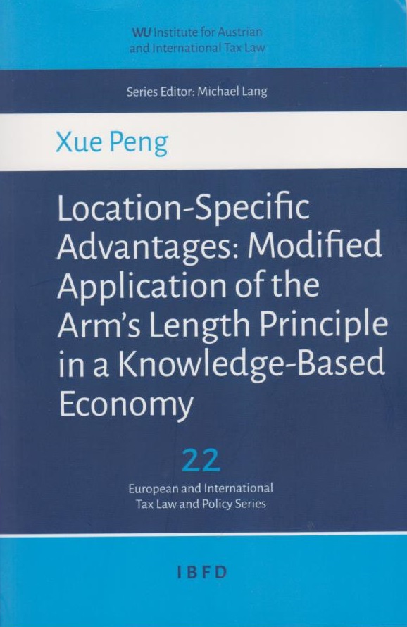 Cover Location-Specific Advantages: Modified Application of the Arm's Length Principle in a Knowledge-Based Economy