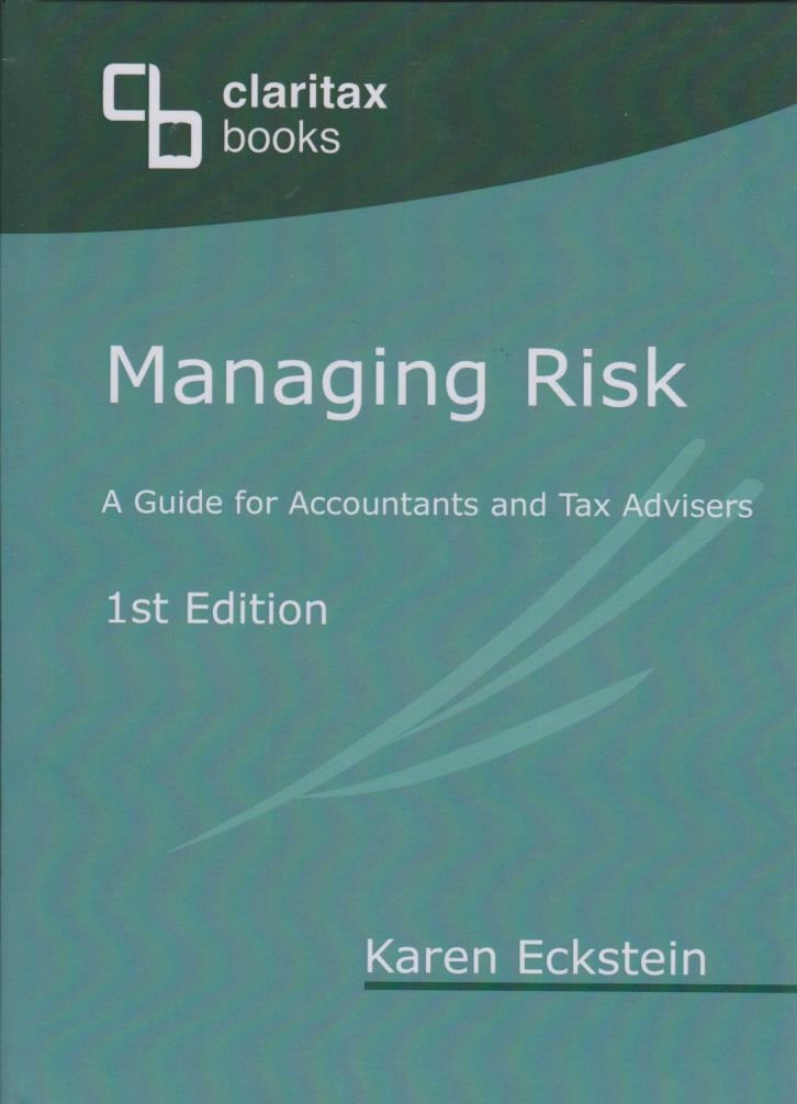 Cover Managing Risk: A Guide for Accountants and Tax Advisers