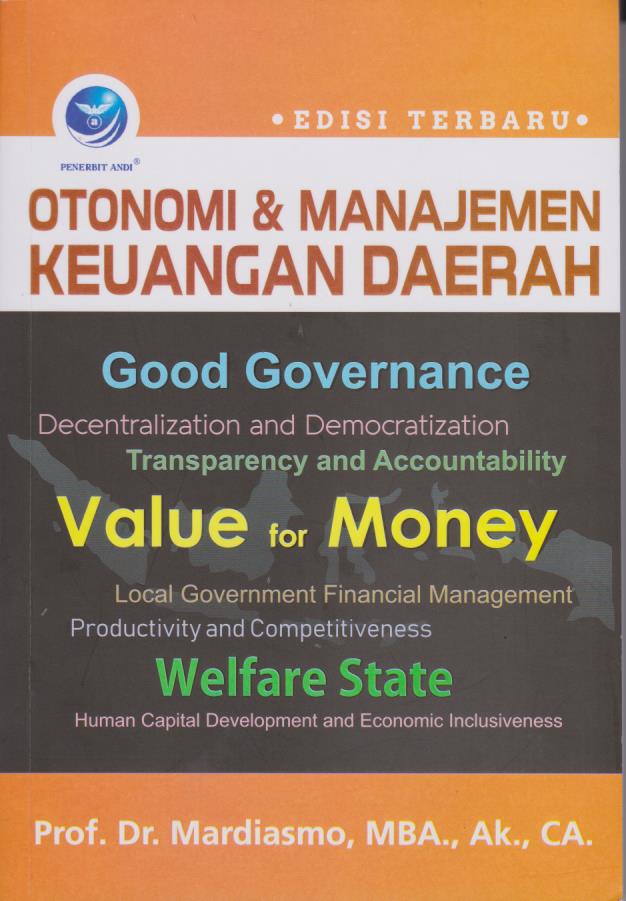 Cover Otonomi Dan Manajemen Keuangan Daerah, Edisi Terbaru