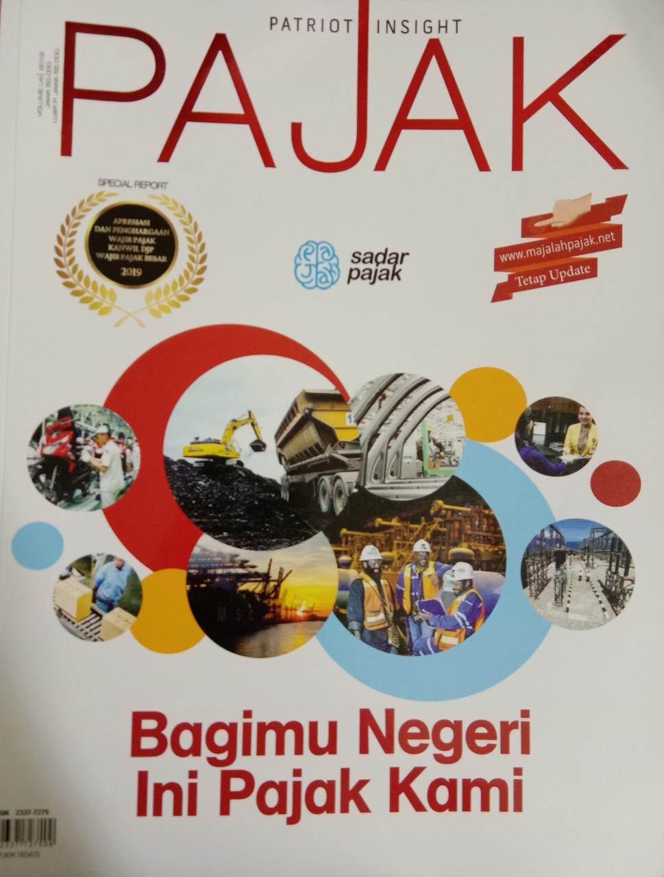 Cover Patriot Insight Pajak Vol. LXI 2019