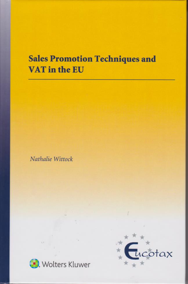 Cover Sales Promotion Techniques and VAT in the EU