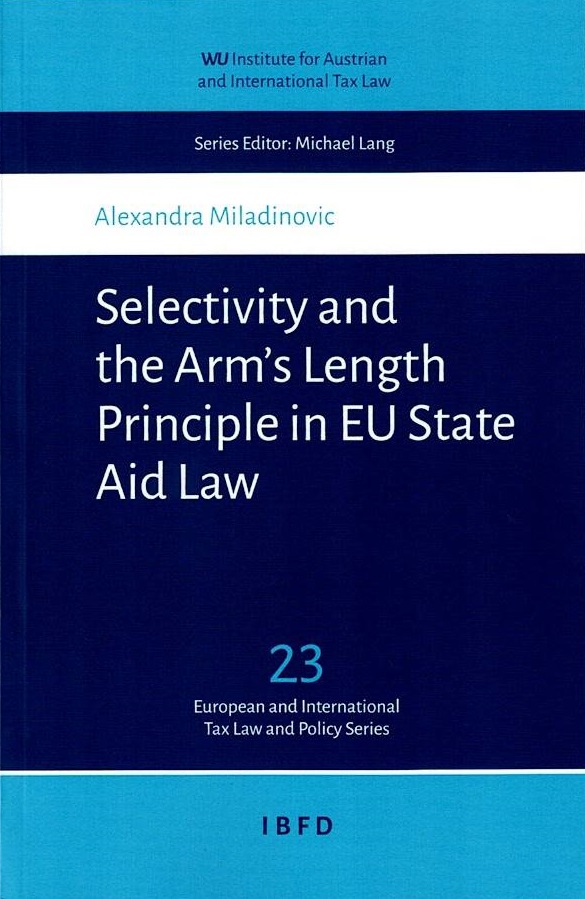 Cover Selectivity and the Arm's Length Principle in EU State Aid Law