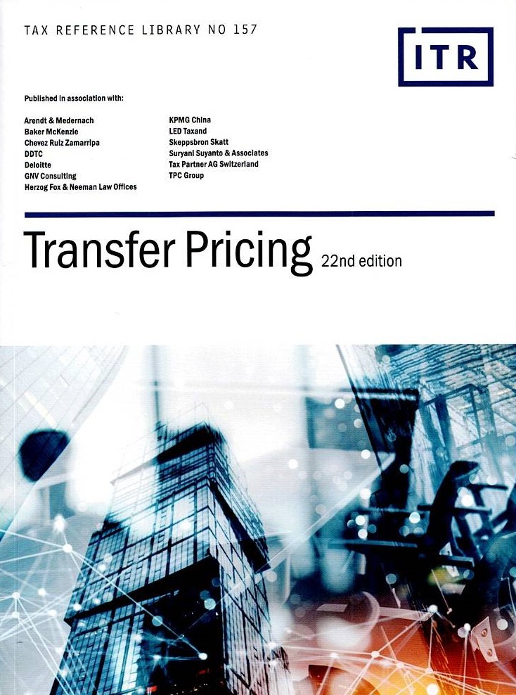 Cover Tax Reference Library No. 157: Transfer Pricing 22nd edition