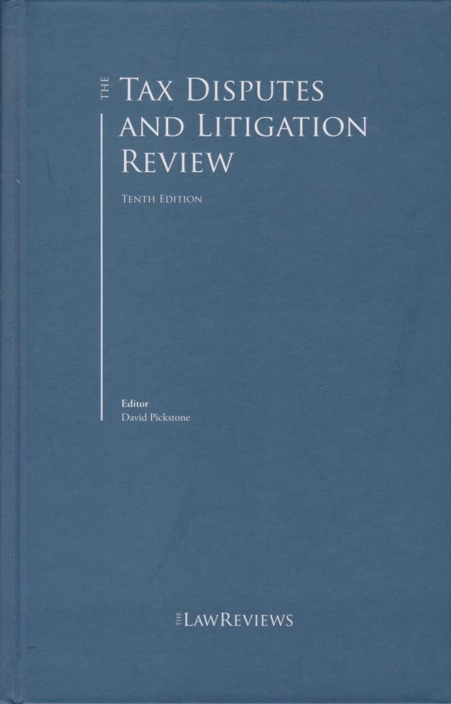 Cover The Tax Disputes and Litigation Review Tenth Edition