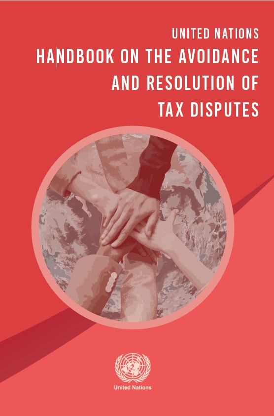 Cover United Nations Handbook on the Avoidance and Resolution of Tax Disputes