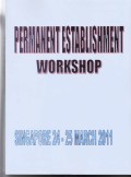 Permanent establishment workshop : singapore 24-25 march 2011