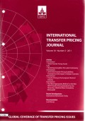 International Transfer Pricing Journal Vol. 18 no. 3