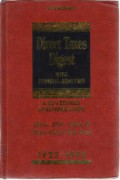 Direct Taxes Digest with Judicial Analysis and SLPs Decided by Supreme Court 1922-1996