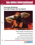 Tax Notes International: Volume 51 Number 9, September 1, 2008