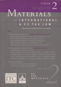 Materials on International & EC Tax Law Volume 2 (2004-2005)