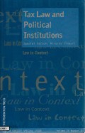 Tax Law and Political Institutions