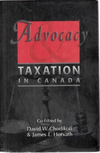 Advocacy and Taxation in Canada