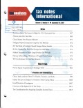 Tax Notes International: Volume 47, Number 11, September 10, 2007
