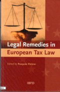 Legal Remedies in European Tax Law