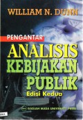 Analisis Kebijakan Publik