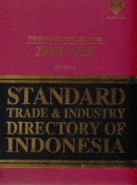 Standard Trade & Industry Directory of Indonesia