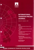 International Transfer Pricing Journal Vol. 18 no. 6