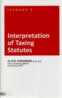 Interpretation of Taxing Statutes