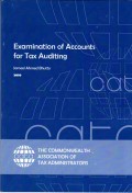 Examination of Accounts for Tax Auditing