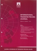 International Transfer Pricing Journal Vol. 19 No. 1
