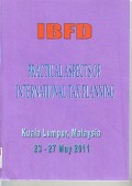 IBFD Practical Aspects of International Tax Planning