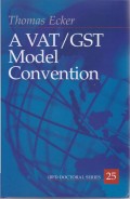 A VAT/GST Model Convention