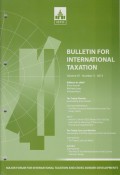 Bulletin for International Taxation Vol. 67 No. 3 - 2013