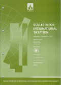 Bulletin for International Taxation Vol. 67 No. 4/5 - 2013