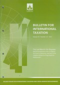 Bulletin for International Taxation Vol. 70 No. 1/2 - 2016